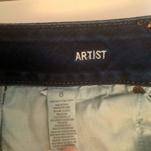 NWOT  Women’s American Eagle outfitters artist jeans size 8. - Picture 9 of 10